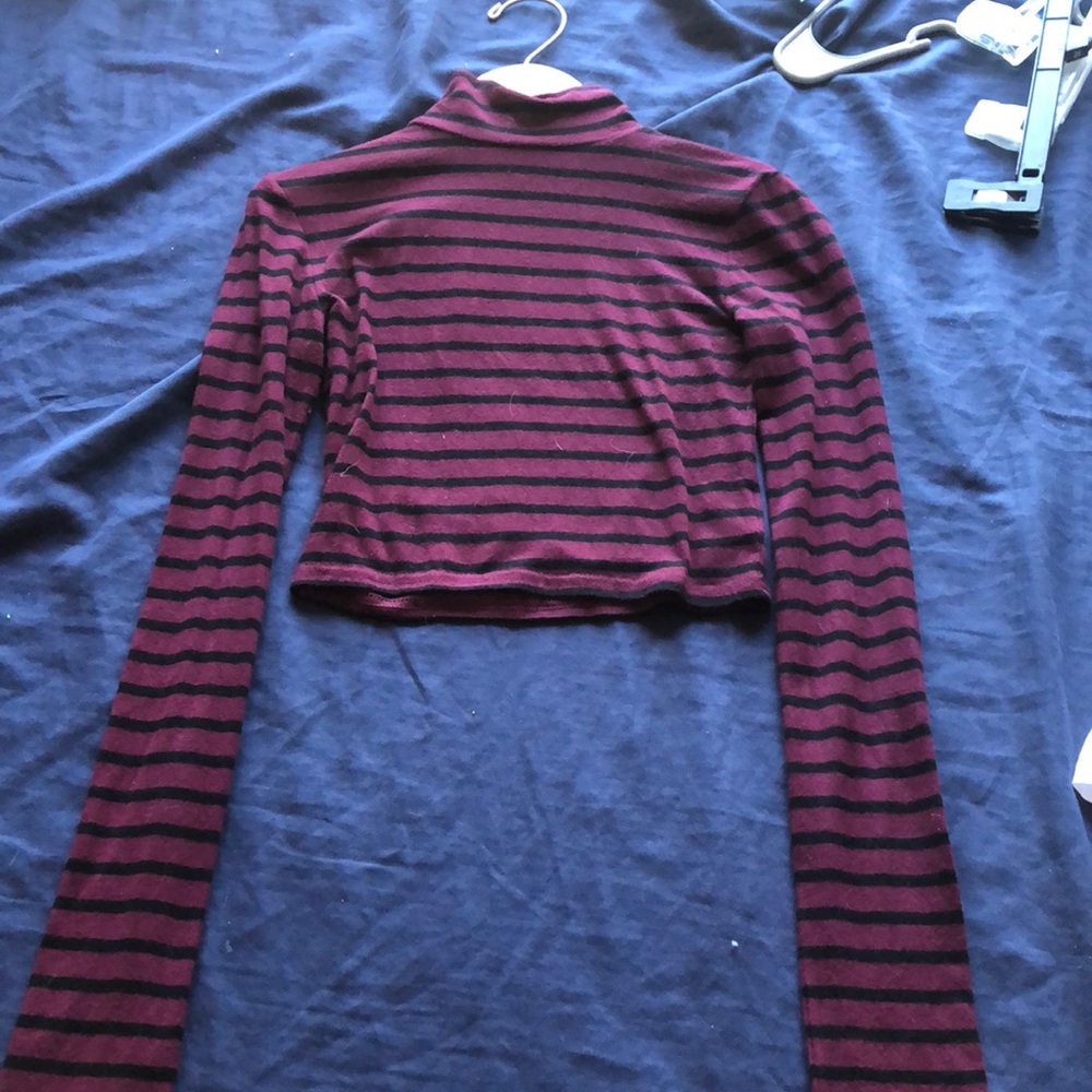 Striped Crop Top
